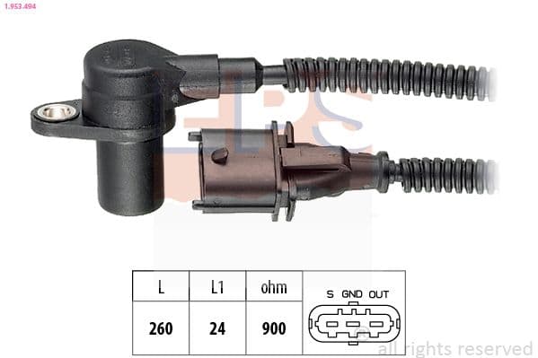 Senzor impulsuri, arbore cotit EPS Made in Italy - OE Equivalent 1.953.494
