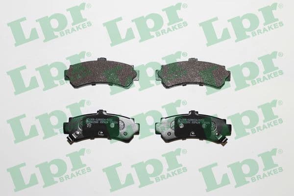 set placute frana,frana disc LPR 05P624