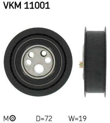 rola intinzator,curea distributie SKF VKM 11001