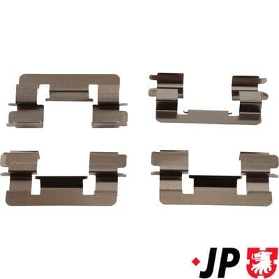 Set accesorii, placute frana JP Group JP 4864003710