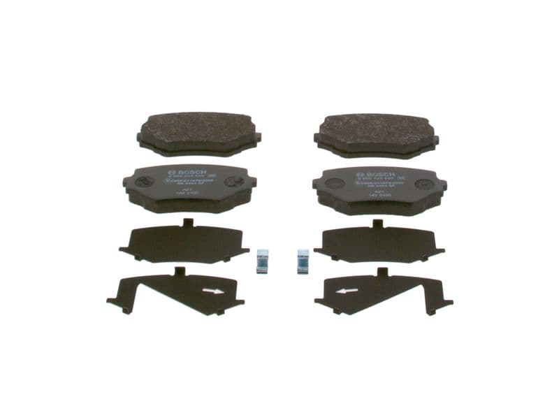 set placute frana,frana disc BOSCH 0 986 424 658