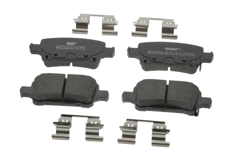 set placute frana,frana disc FERODO PREMIER ECO FRICTION FDB4938