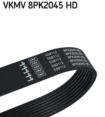 Curea transmisie cu caneluri SKF VKMV 8PK2045 HD