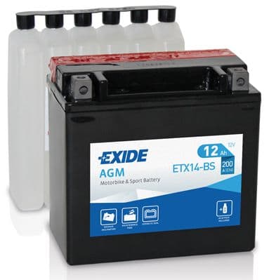 Baterie de pornire EXIDE AGM 12Ah 12V
