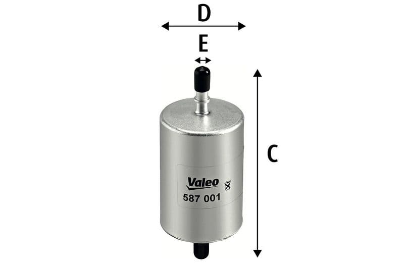 filtru combustibil VALEO 587001