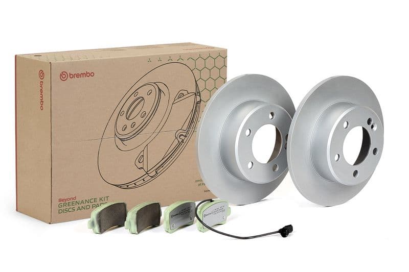 Set frana, frana disc BREMBO BEYOND LINE - Greenance KT 10 037