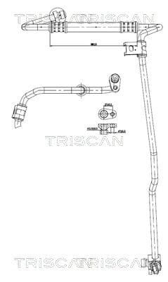 conducta presiune variabila,aer conditionat TRISCAN 9010 24006