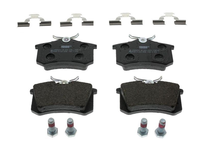 set placute frana,frana disc FERODO PREMIER ECO FRICTION FDB1491