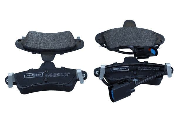 set placute frana,frana disc MAXGEAR 19-0496