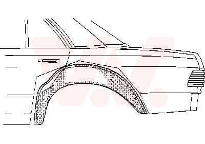 Aripa interioara VAN WEZEL 3010347