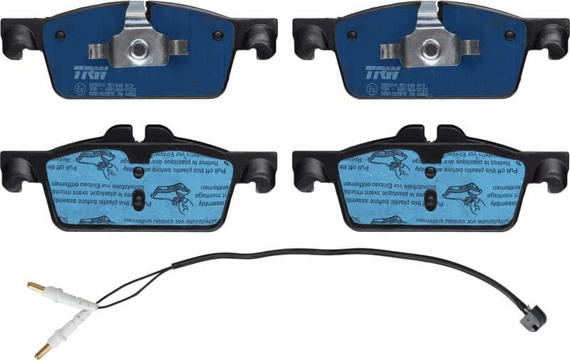 set placute frana,frana disc TRW ELECTRIC BLUE GDB1929BTE