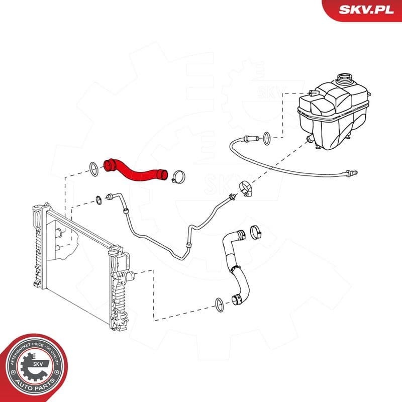 Furtun radiator ESEN SKV 24SKV290
