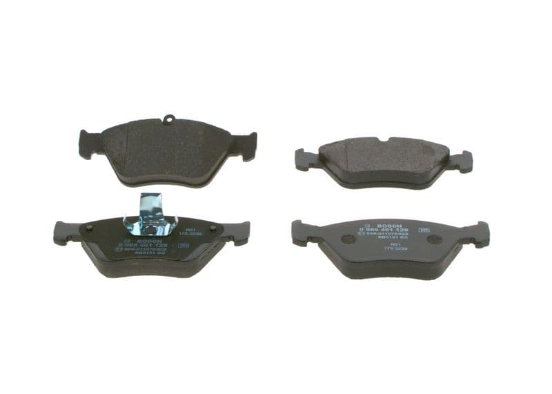 set placute frana,frana disc BOSCH 0 986 461 129