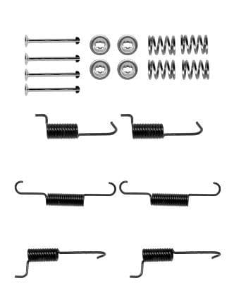 set accesorii, saboti frana parcare TEXTAR 97037700