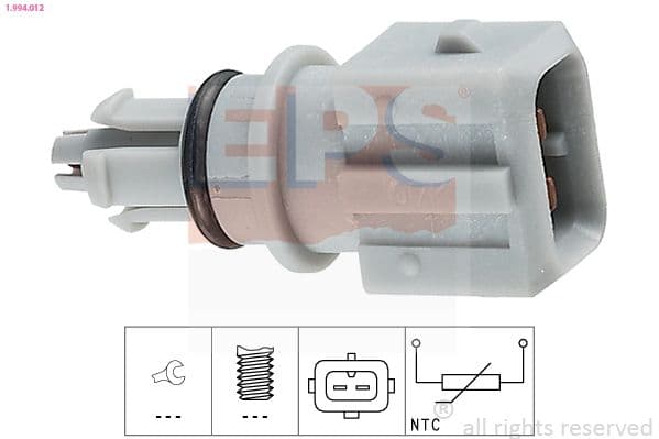 senzor,temperatura aer admisie EPS Made in Italy - OE Equivalent 1.994.012