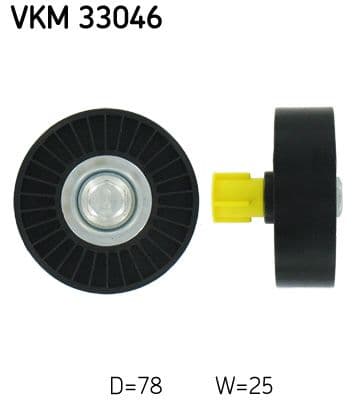 Rola ghidare/conducere, curea transmisie SKF VKM 33046