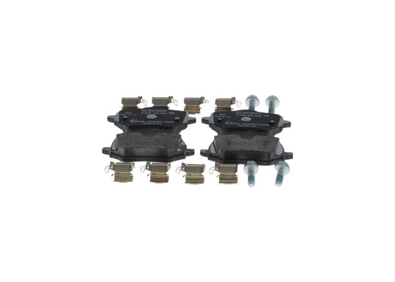 set placute frana,frana disc BOSCH 0 986 460 280