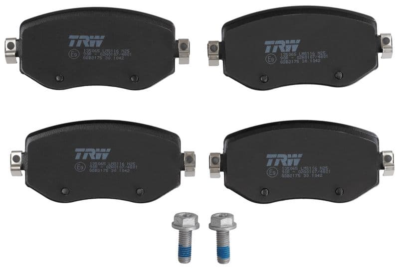 set placute frana,frana disc TRW GDB2175