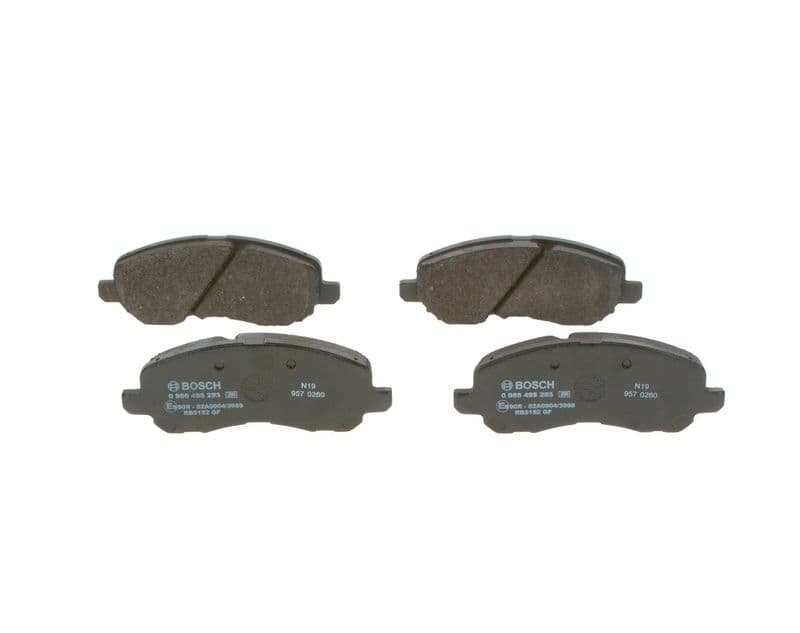 set placute frana,frana disc BOSCH 0 986 495 253