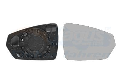 Sticla oglinda, oglinda retrovizoare exterioara VAN WEZEL * HAGUS * 5751832