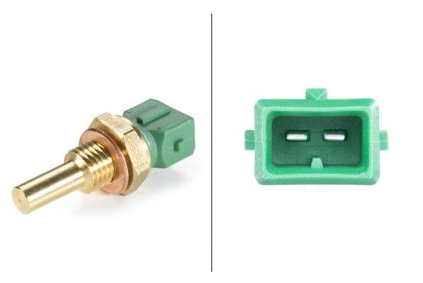 senzor,temperatura lichid de racire HELLA 6PT 009 107-431