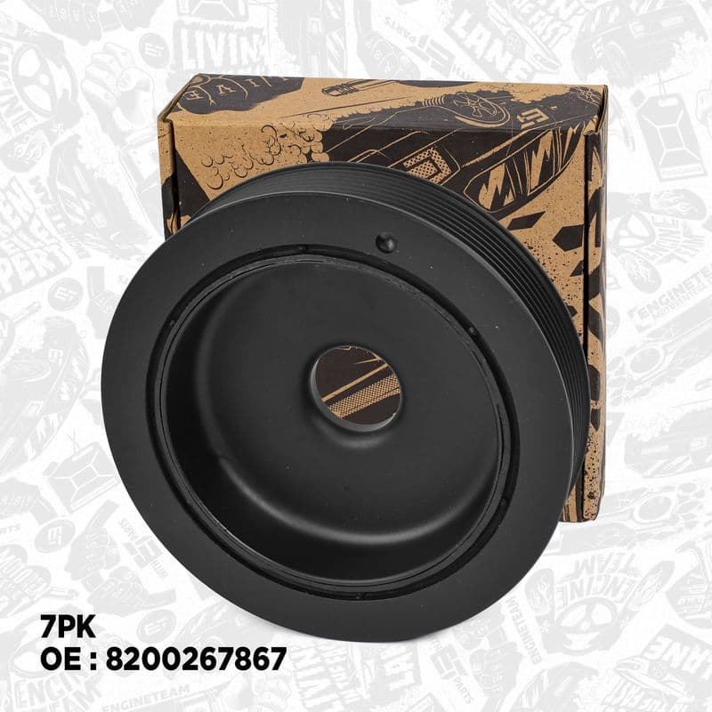 Fulie curea, arbore cotit ET ENGINETEAM PC0011
