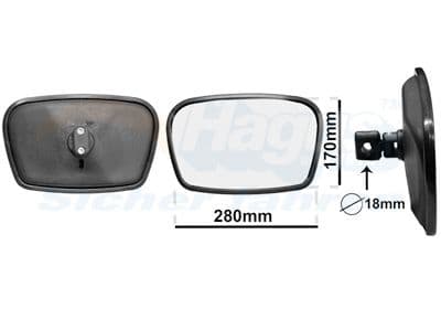 Oglinda exterioara VAN WEZEL 8215
