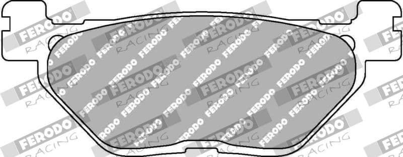 set placute frana,frana disc FERODO FDB2126EF