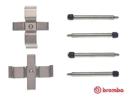 Set accesorii, placute frana BREMBO PRIME LINE A 02 270