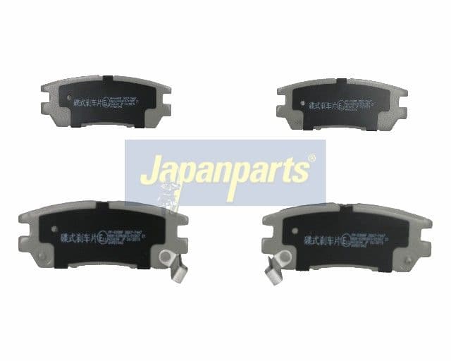 set placute frana,frana disc JAPANPARTS PP-599AF