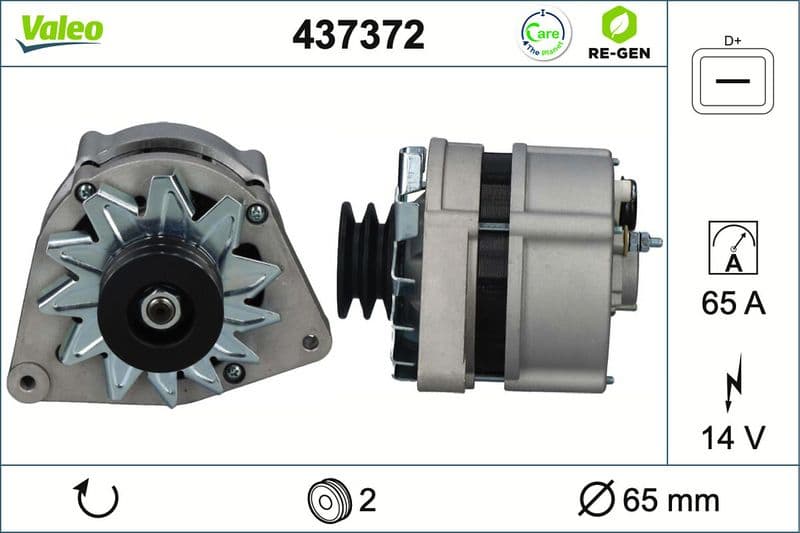 Generator / Alternator VALEO 437372