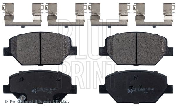 set placute frana,frana disc BLUE PRINT ADW194220