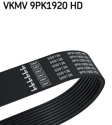 Curea transmisie cu caneluri SKF VKMV 9PK1920 HD