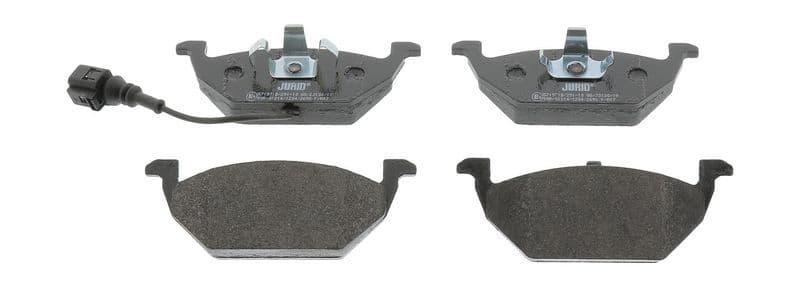 set placute frana,frana disc JURID 571971J