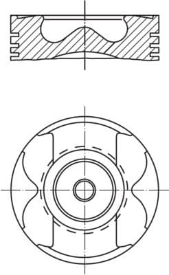 Piston MAHLE 004 56 00