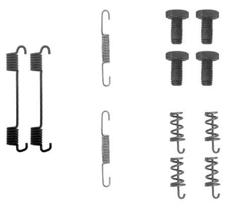 set accesorii, saboti frana parcare TEXTAR 97011600