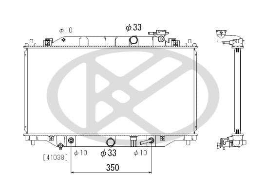 Radiator, racire motor KOYORAD PL063317