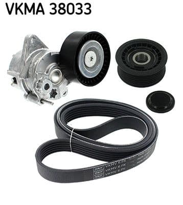 Set curea transmisie cu caneluri SKF VKMA 38033