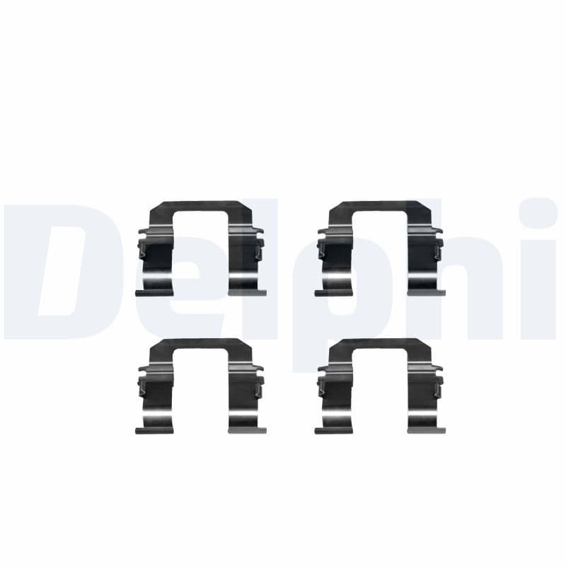 Set accesorii, placute frana DELPHI LX0284