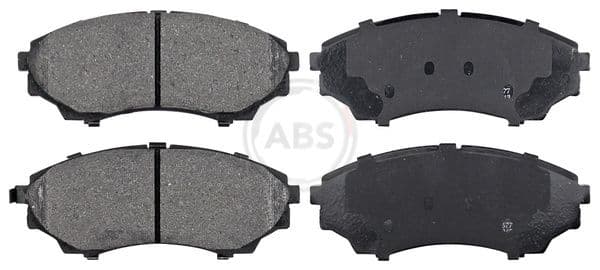 set placute frana,frana disc ABS 37540