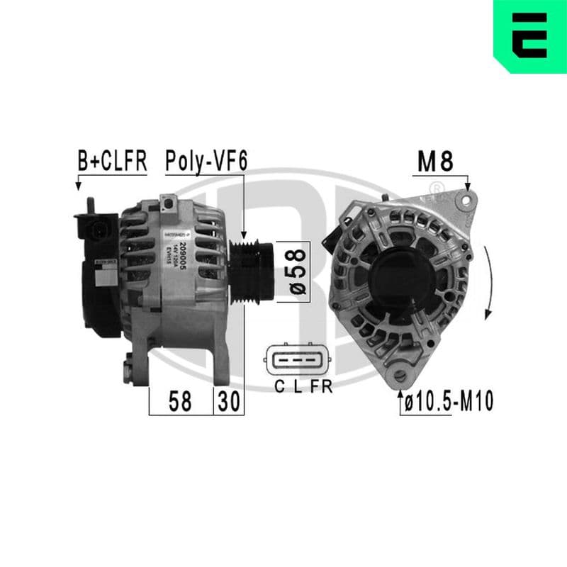 Generator / Alternator ERA 209005A
