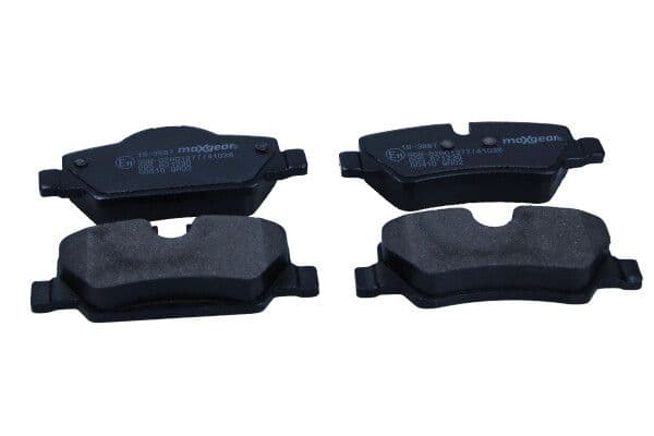 set placute frana,frana disc MAXGEAR 19-3887