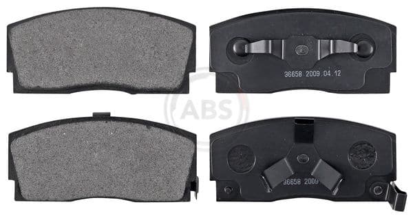 set placute frana,frana disc ABS 36658