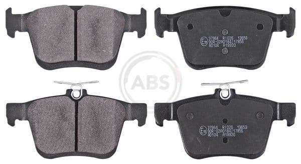 set placute frana,frana disc ABS 37964