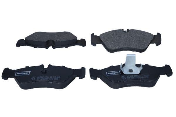 set placute frana,frana disc MAXGEAR 19-0662
