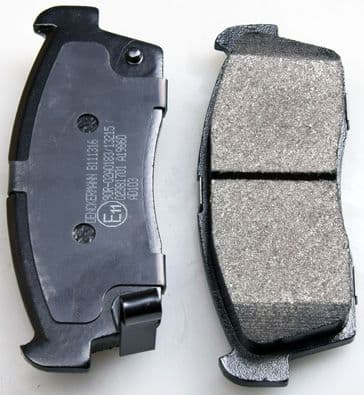 set placute frana,frana disc DENCKERMANN B111316