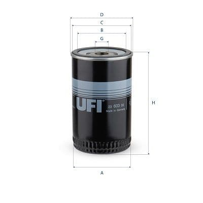 Filtru ulei UFI 23.603.00