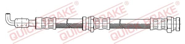 Furtun frana QUICK BRAKE 50.970