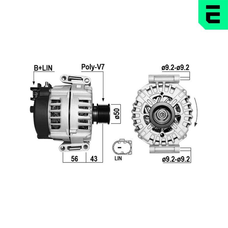 Generator / Alternator ERA OE 209703A