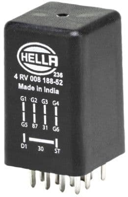 unitate de control,bujii incandescente HELLA 4RV 008 188-521